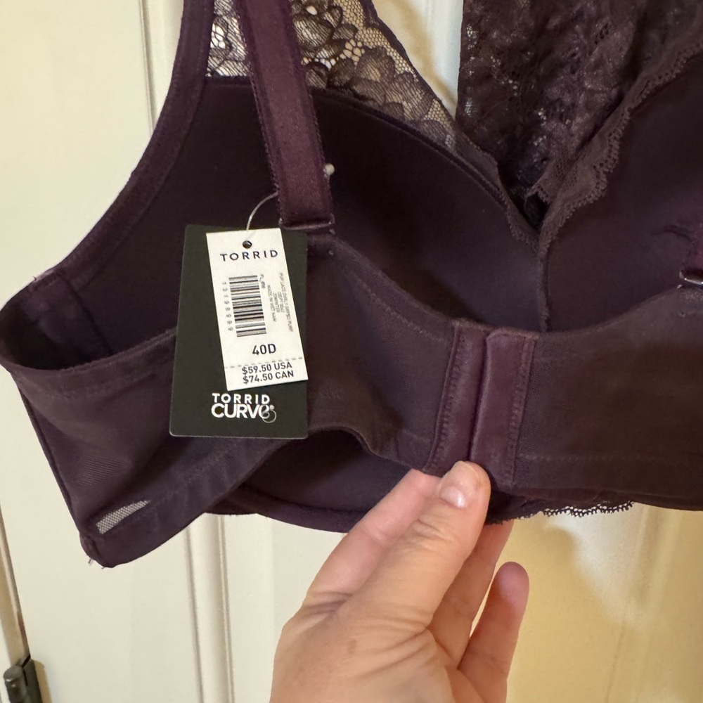 NWT Torrid Lace Bra & Panty Set - 2X - Picture 7 of 8